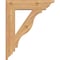 Ekena Millwork Funston Traditional Smooth Bracket, Western Red Cedar, 3 1/2"W x 18"D x 22"H BKT04X18X22FST01SWR - alternate 4